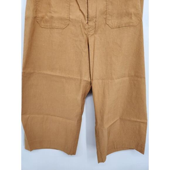NWT Maeve The Colette Cropped Wide-Leg Pants Size 22W Plus Honey #7D404 - Picture 4 of 10